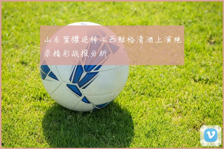 山东蜜獾逆转江西鲸裕清酒上演绝杀精彩战报分析